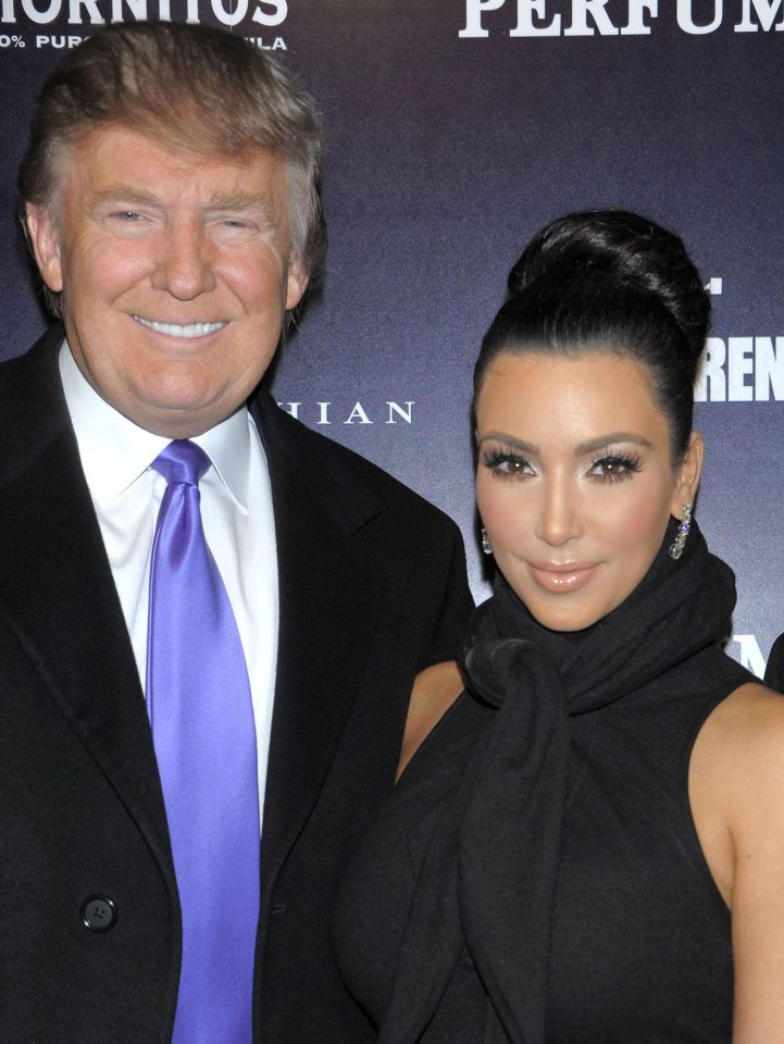  It wasn't their first meeting - Trump met with Kim Kardashian in 2010