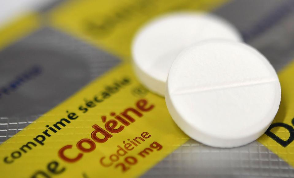  You should be careful taking all medication with alcohol, codeine is one of them