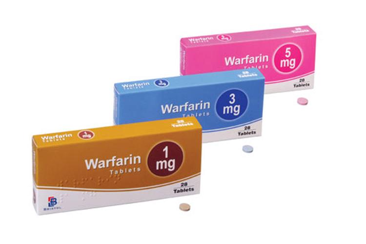  Warfarin is a blood thinner prescribed to prevent deadly clotting