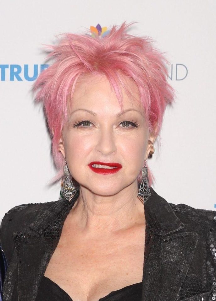  Cyndi Lauper is an iconic American singer