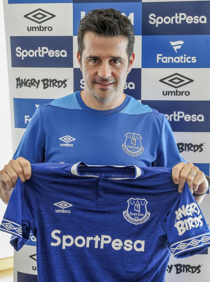  Marco Silva has been appointed as the new Everton manager