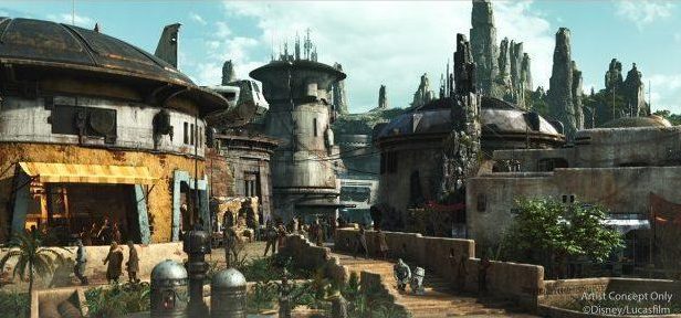 The village in the park where the attractions will be based will be called Black Spire Outpost 