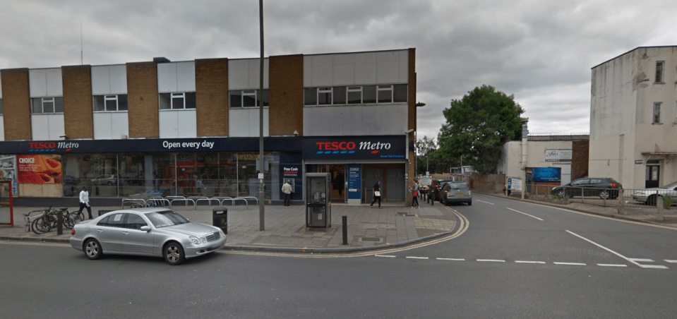  This Tesco has since closed, and locals say a community of travellers has moved into the car park