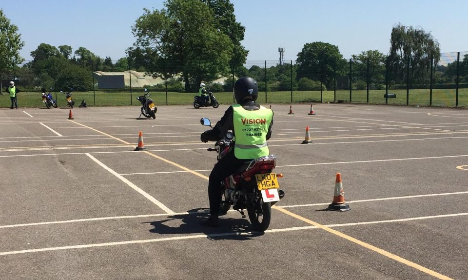  You'll also learn slow speed manoeuvres in the on-site practical