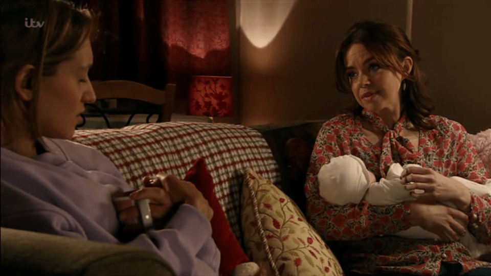  Eva Price assured Toyah Battersby that she has no regrets about handing over her baby