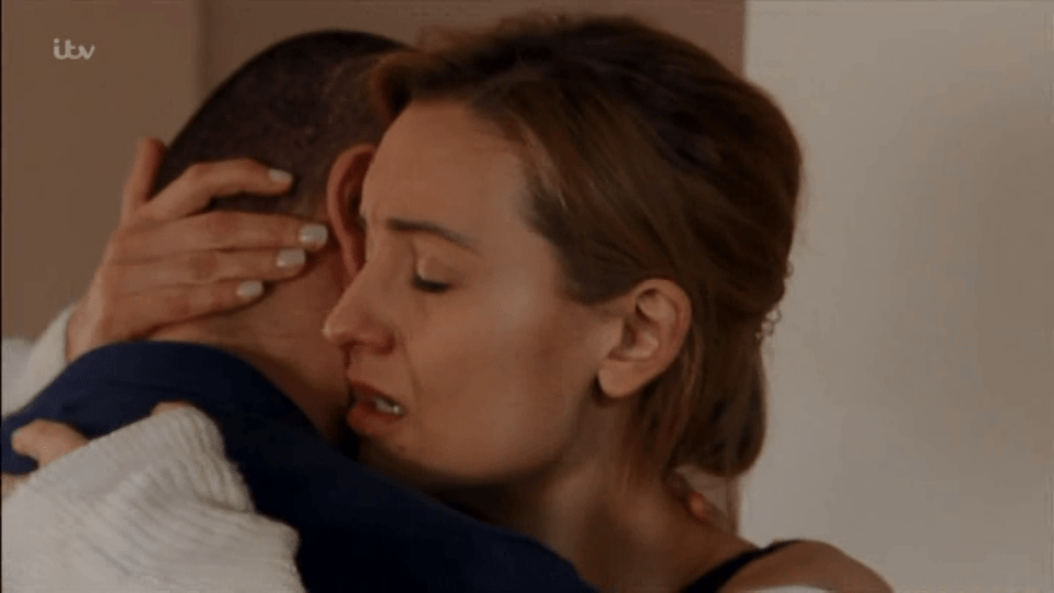  Eva broke down as she danced with Aidan to their wedding song