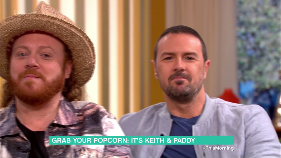  Paddy said he didn't like the fake screens and Keith pointed out the error