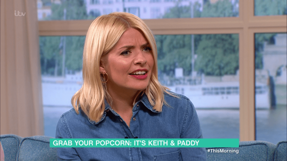  Holly Willoughby jokingly blamed Keith Lemon after the fake window view turned black on today's show