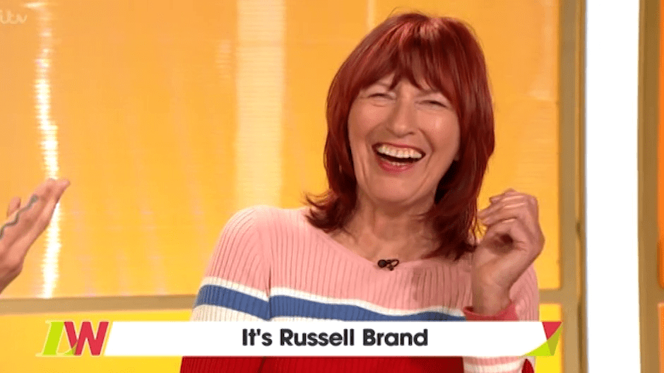 His confession had the Loose Women panel, including Janet Street-Porter, in hysterics