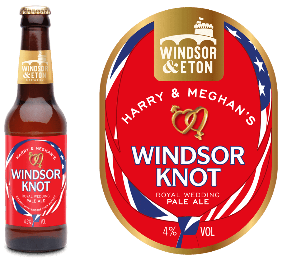  This beer is apparently sourced from Queen Elizabeth's Windsor farm itself