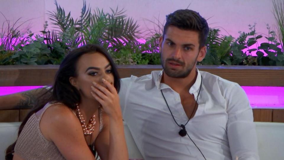  Rosie Williams is left heartbroken in tonight's Love Island after ending her romance with Adam Collard over his feelings for new girl Zara McDermott