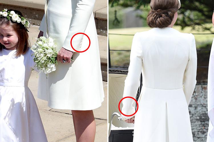  One sharp-eyed fashion follower noticed Kate's wedding dress had a very subtle difference