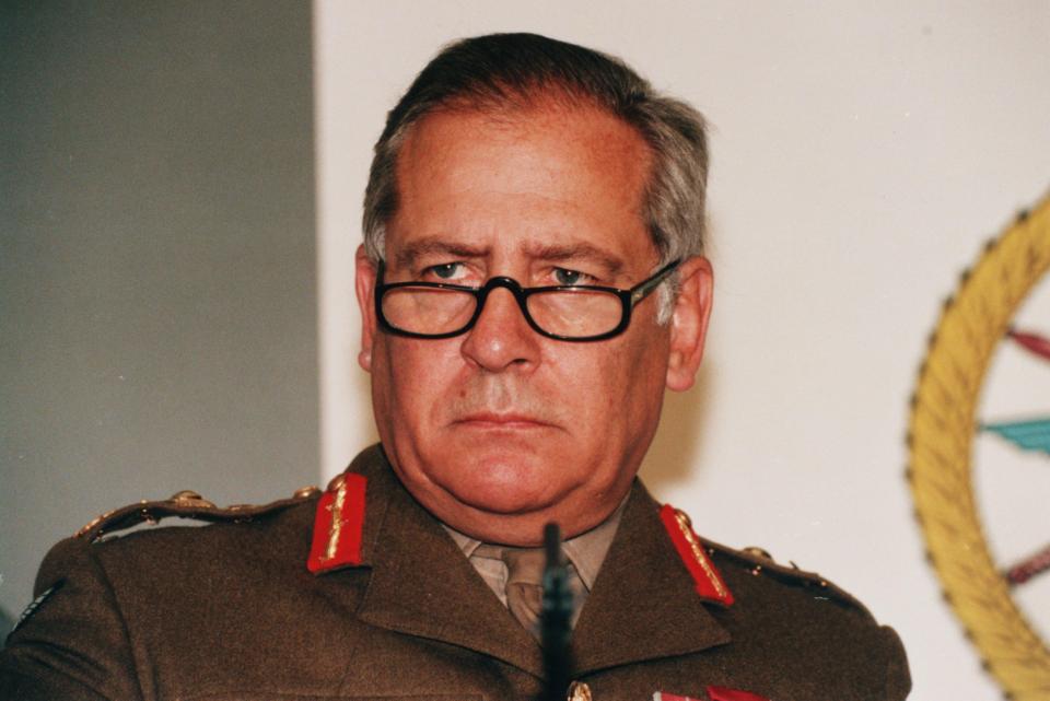  Lord Guthrie is a former chief of defence staff, pictured here in 1998