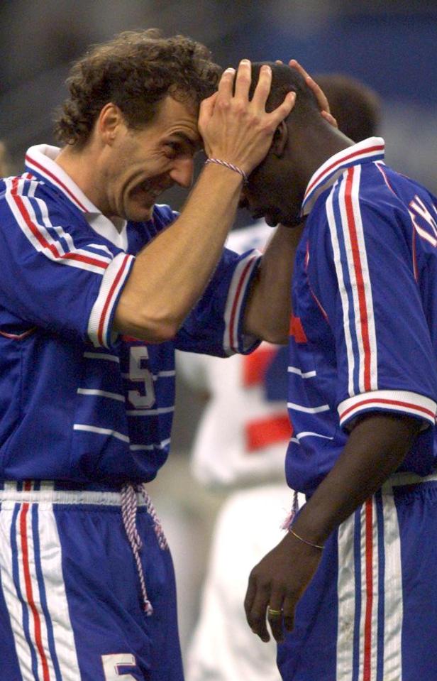  Alongside Laurent Blanc, Lilian Thuram provided a stern test for opposition attackers trying to break France down