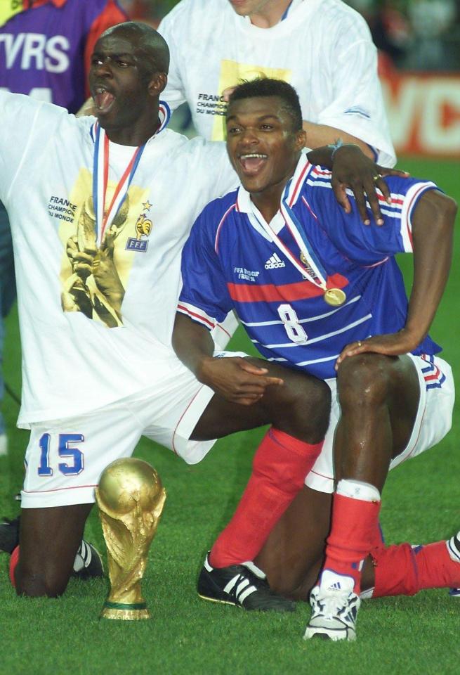  Lilian Thuram played a starring role for France at their 1998 World Cup