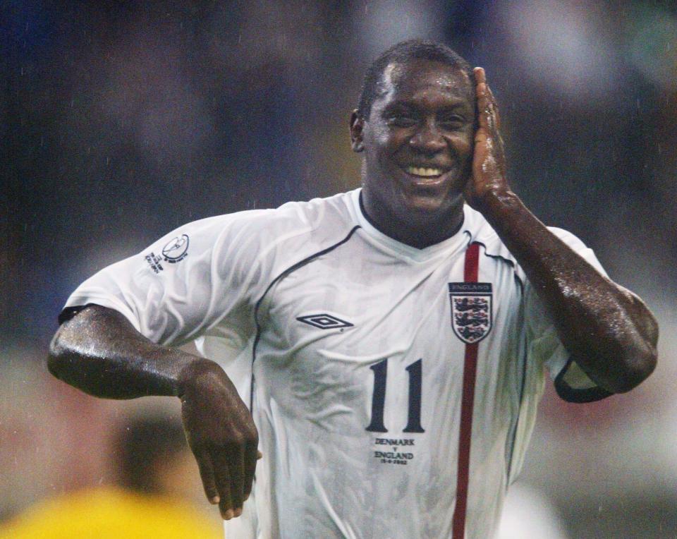 Emile Heskey played for England in the 2002 and 2010 World Cups