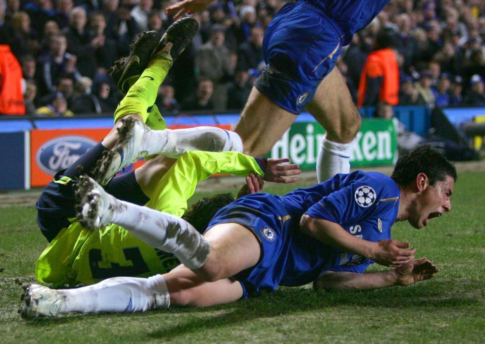  ...despite the rivalry between the Argentine star and Chelsea at the time