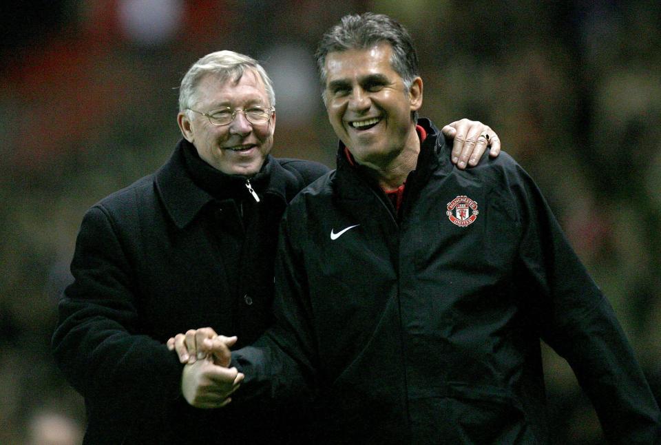  Sir Alex Ferguson used Queiroz as his trusted right-hand man in the 2000s, before the assistant became Portugal manager