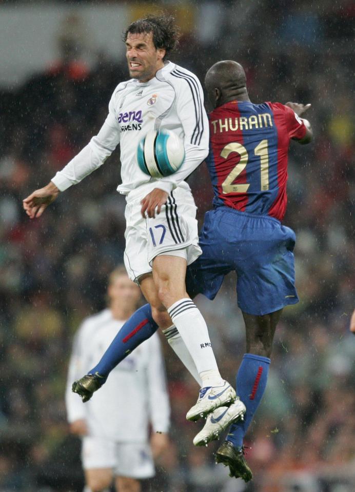  From 2006-2008, Lilian Thuram played 58 times for Barcelona