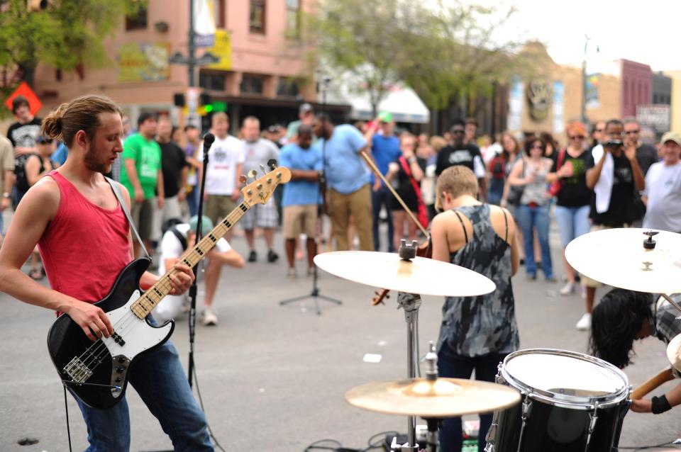  You can find any sound you like, on the streets and in the bars and restaurants