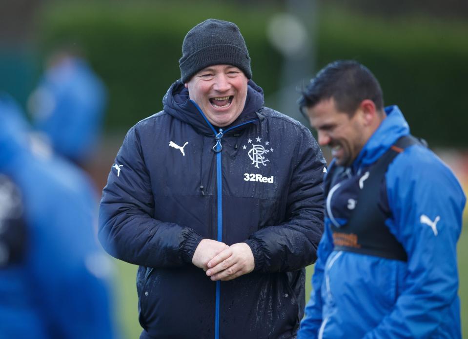  Ally McCoist, left, played for Rangers for 15 years before later managing the Scottish club