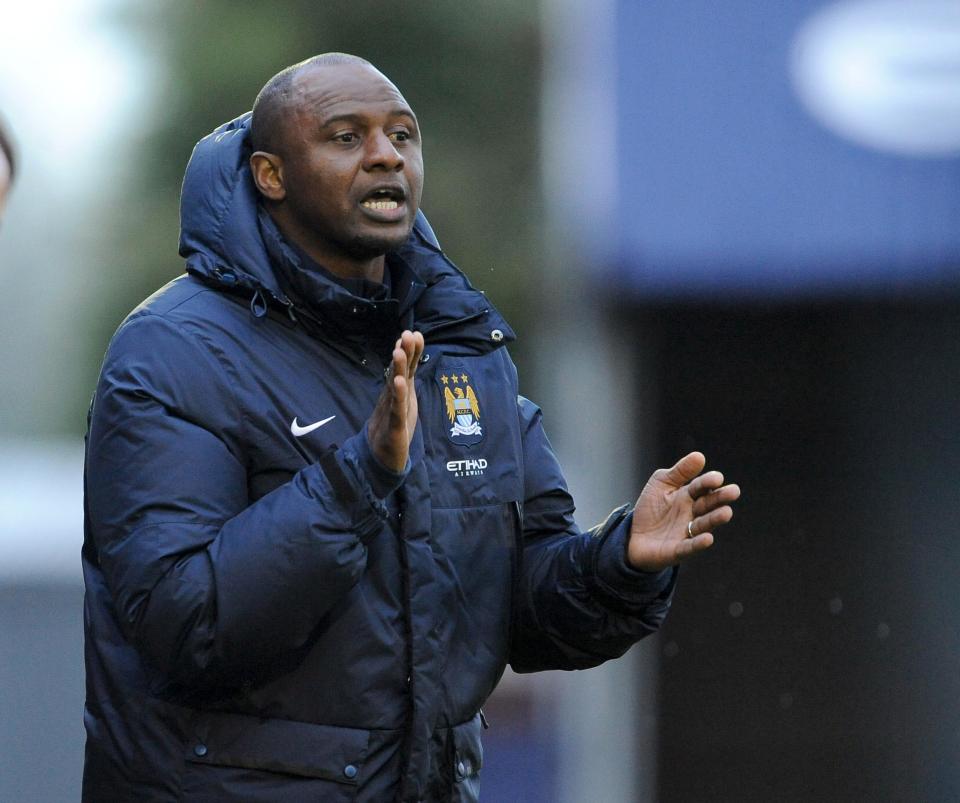  He learned his coaching experience in charge of Man City;s Under-23 side