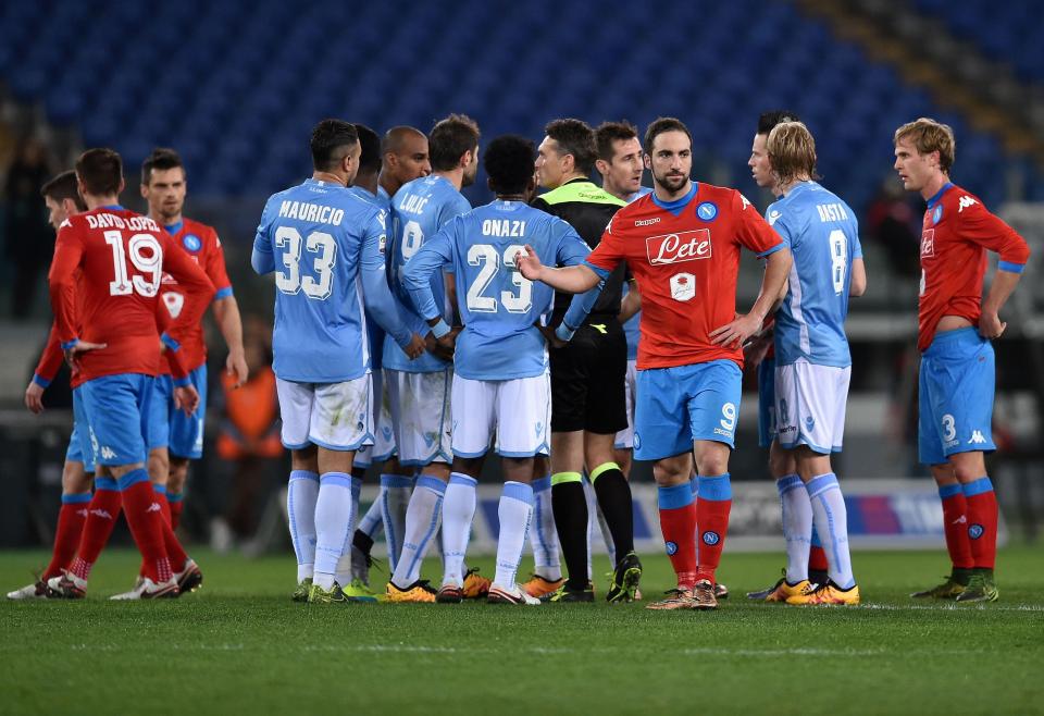  Massimiliano Irrati once suspended a game between Lazio and Napoli due to racism