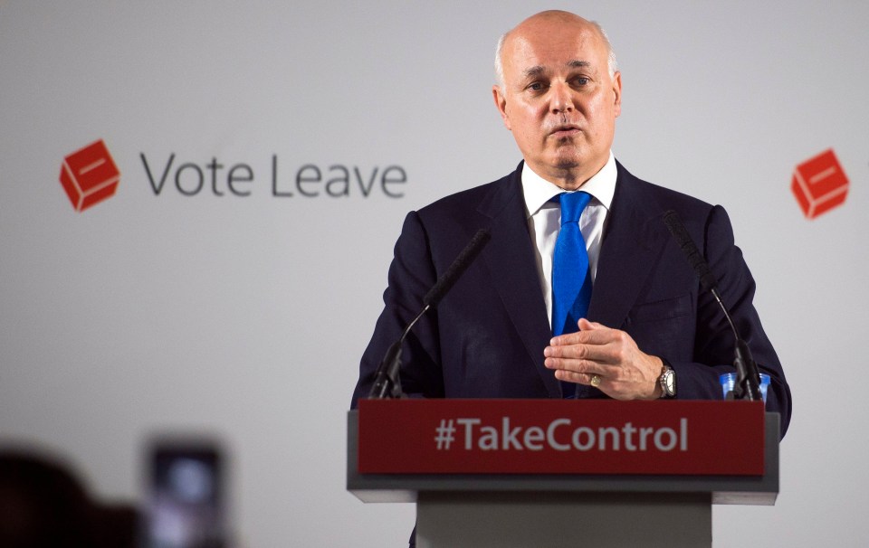 Duncan Smith says if EU negotiators will not talk about trade the PM should walk out