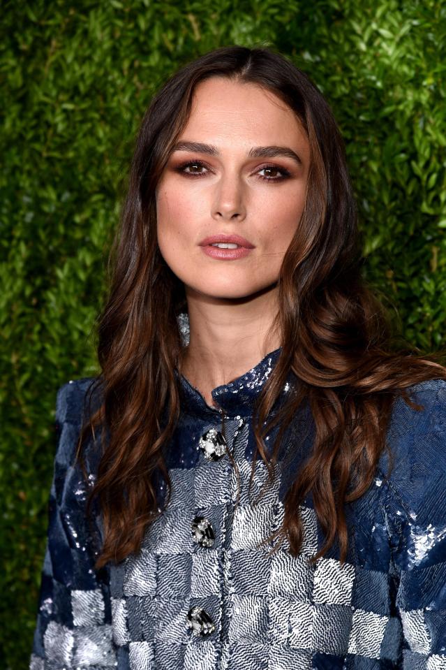  Actress Keira Knightley is made an OBE for services to drama and charity