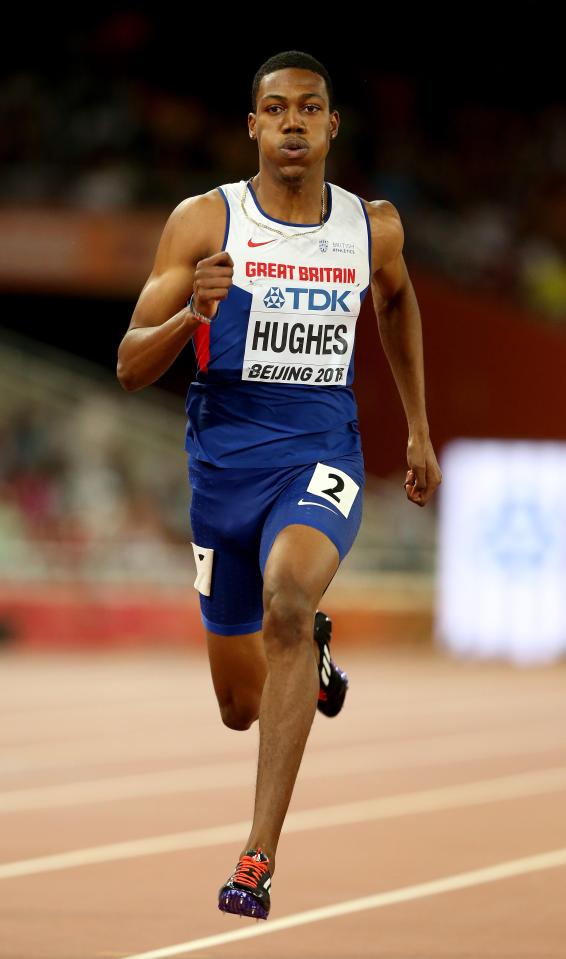 Zharnel Hughes is now second on the all-time list for quickest times run by a British sprinter