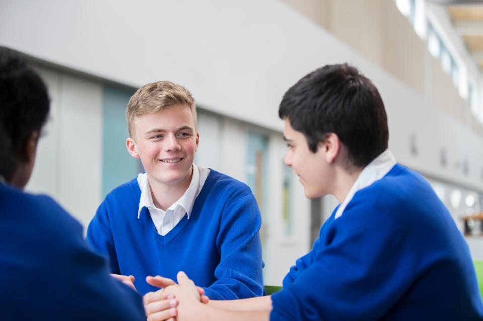  Poor white boys who lag behind every other social group are being offered intensive training to secure better GCSE results