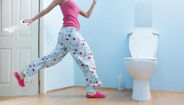 Your hormones can cause you to suffer diarrhoea when your have your period