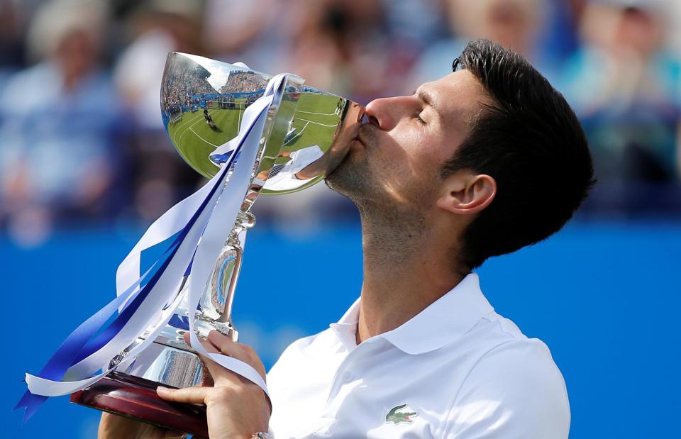  Novak Djokovic will be looking to reach his first final since winning the Eastbourne International in June last year