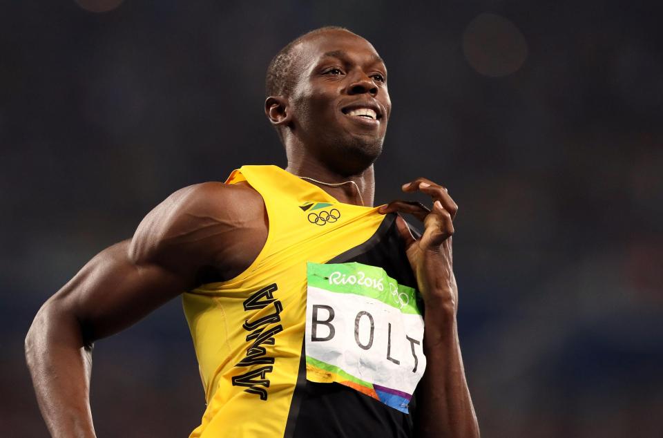  Usain Bolt is the fastest man of all time with a world record 9.58 seconds in the 100 metres