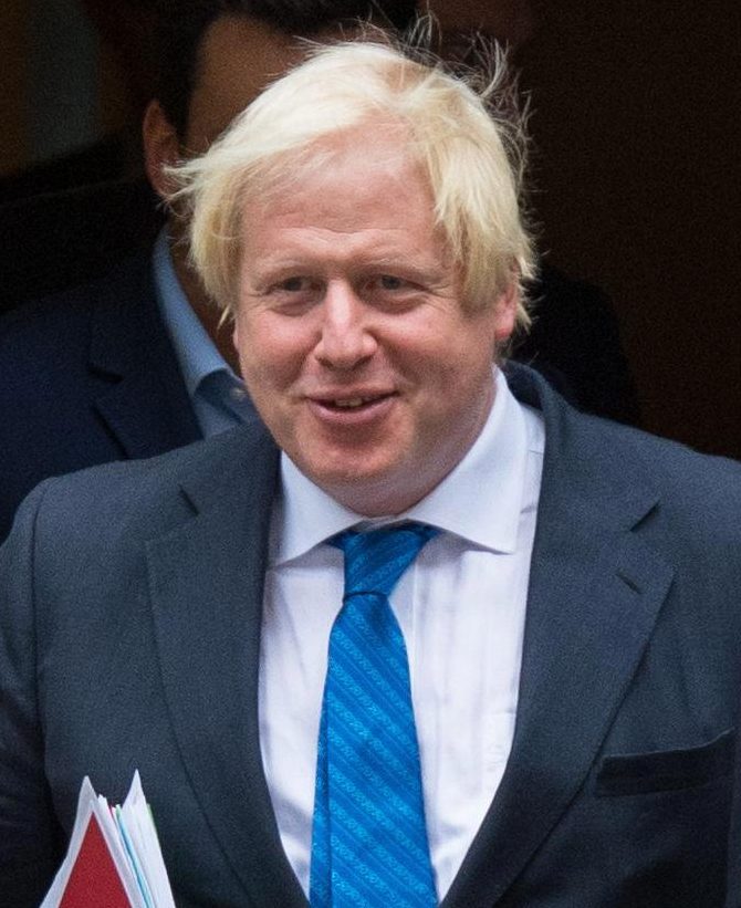  Fighting talk...Boris Johnson has accused the Treasury of being 'wet' and at 'the heart of Remain'