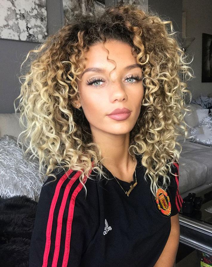  Jesse Lingard's ex-girlfriend Jena Frumes wows on Instagram wearing a footie shirt