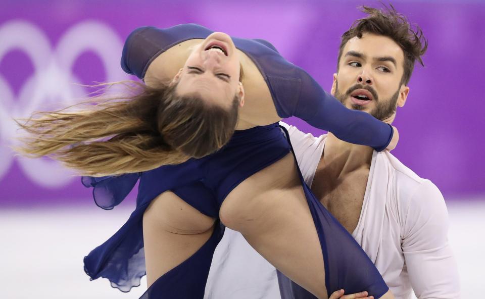  The outspoken feminist also had a a go at figure skaters and their skimpy performance outfits