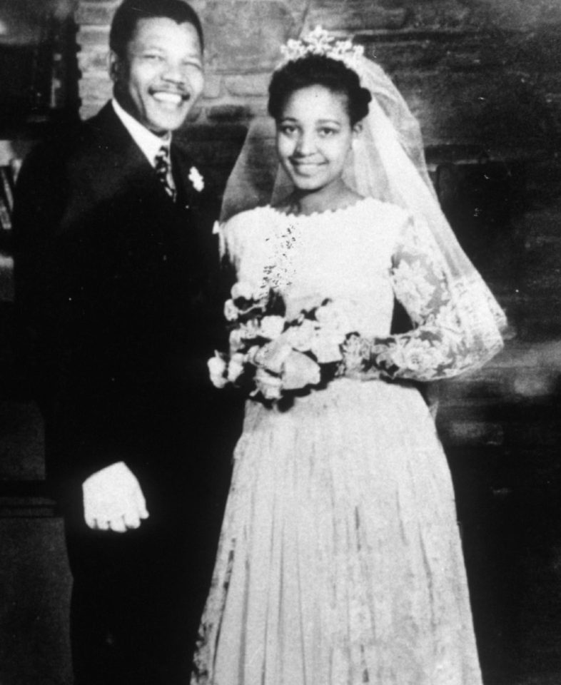  Throughout the 1960s, 70s and 80s, Nelson and Winnie Mandela were among the most famous couples in world politics... but he spent 27 years of their married life in prison