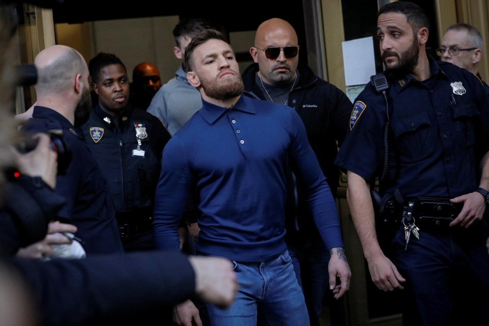 UFC superstar Conor McGregor is due in court next week