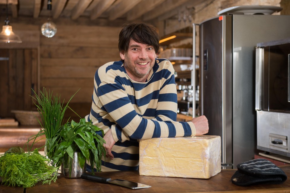 Alex lives on a farm with his family where he is able to produce his own cheese