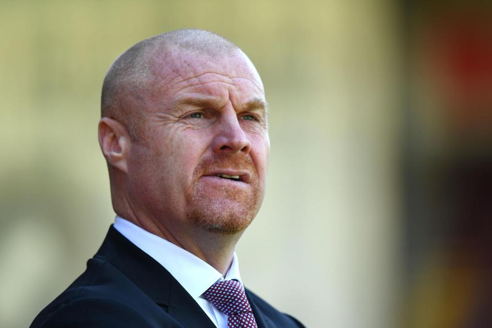  Sean Dyche's Burnley have drawn Aberdeen in the Europa League