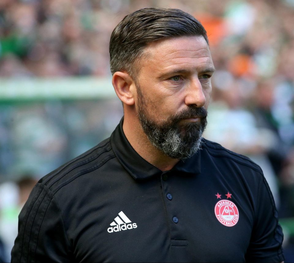  Burnley will play Derek McInnes' Dons away in the first-leg