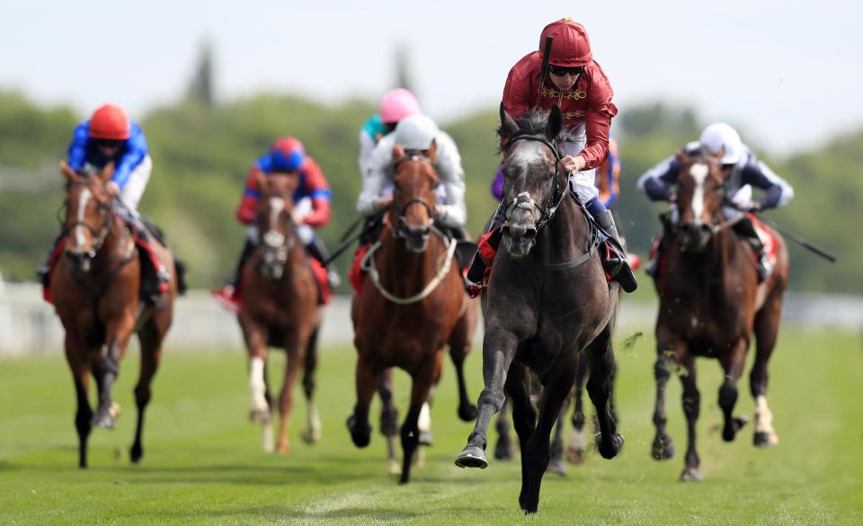  Roaring Lion won the Dante at York before finishing third in the Derby