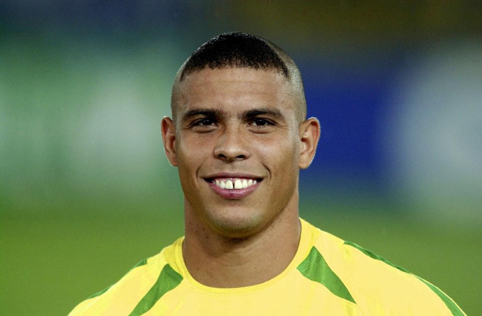  Brazillian star was known for his haircut during the 2002 World Cup