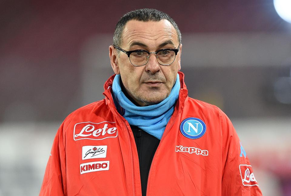 It's believed Chelsea are closing in on ex-Napoli boss Maurizio Sarri