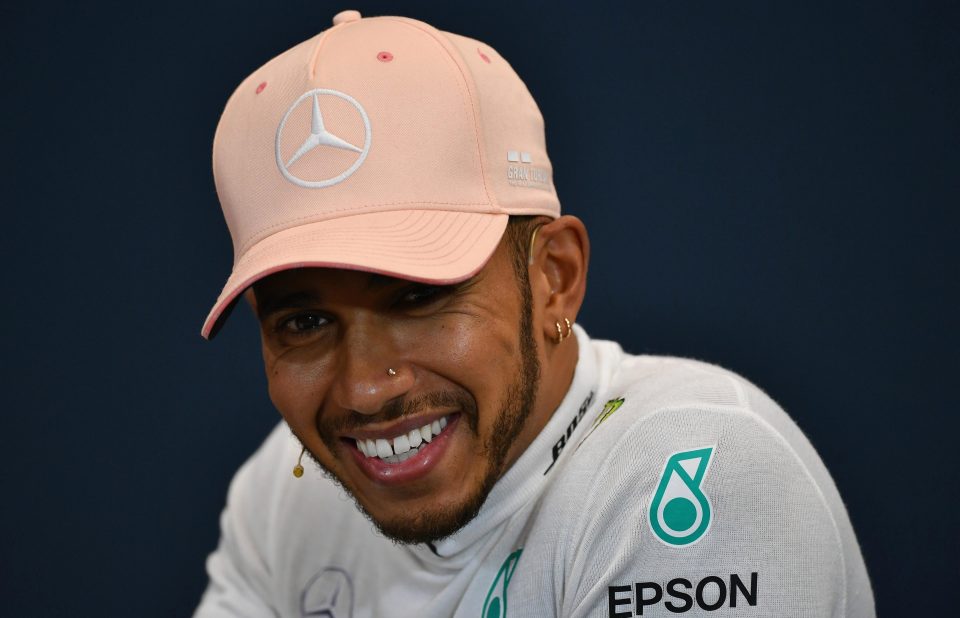  Lewis Hamilton, the four-time Formula One world champion, is the highest Britain on the list at No 12