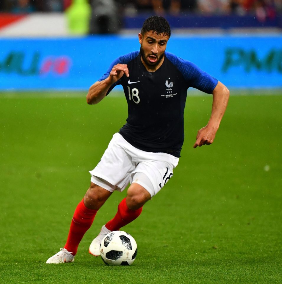  Nabil Fekir was named in Didier Deschamps' World Cup squad after an impressive season with the French club