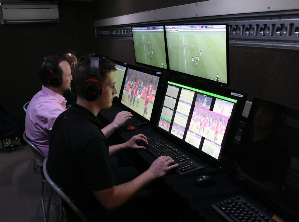 Gone are the days where VAR officials can dress down for the job - in Russia they will wear full kit