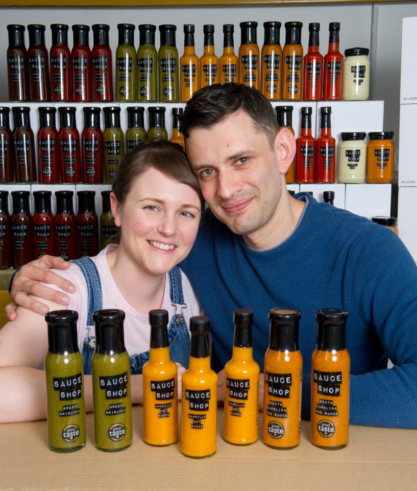  Sauce Shop had to scale up from pots, pans and funnels in their home kitchen to new premises, which houses a 200L boiling pan and semi-automatic filling machine, in order to meet their forecast bottle production of 750,000 for 2018