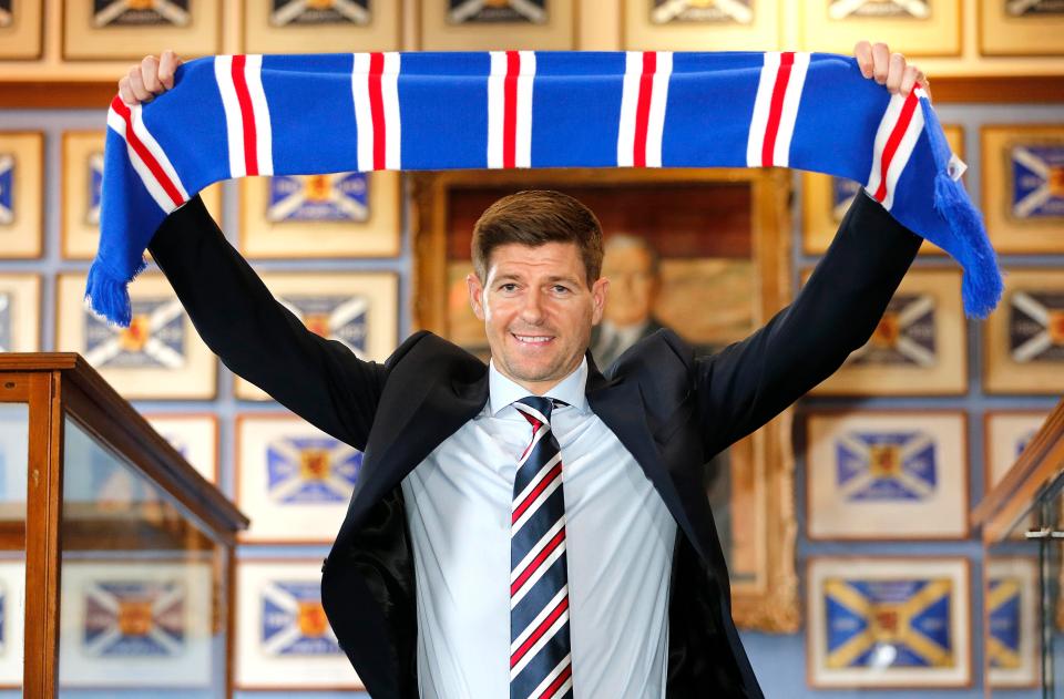 Steven Gerrard has gone full throttle after taking over as new Ranger boss for his first ever management job